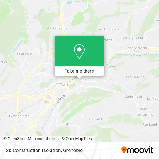 Sb Construction Isolation map