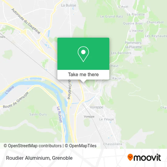 Roudier Aluminium map