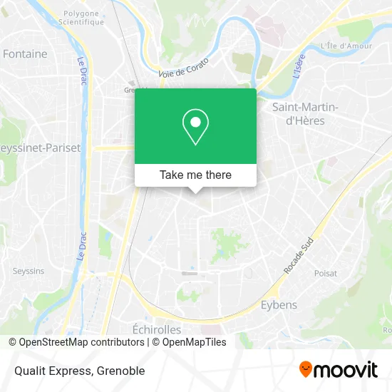 Qualit Express map