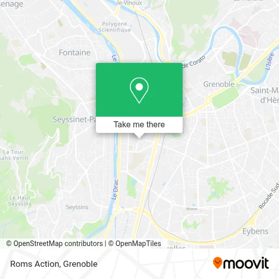 Roms Action map