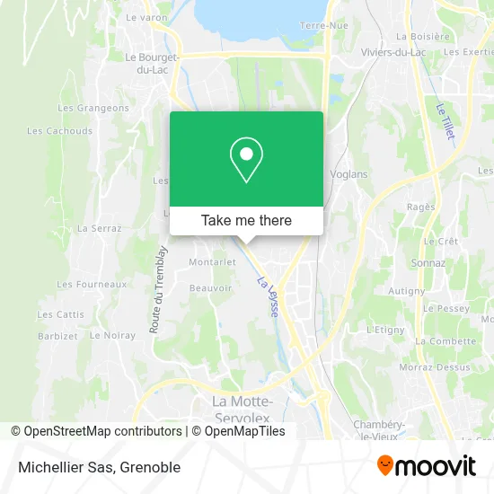 Michellier Sas map
