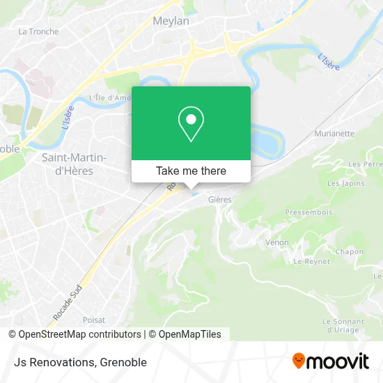 Js Renovations map