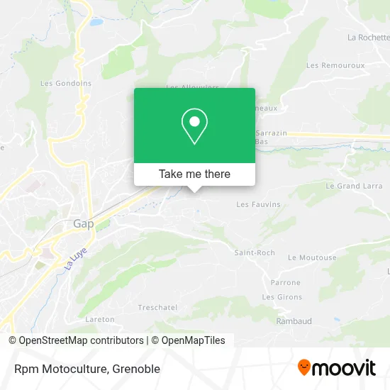 Rpm Motoculture map
