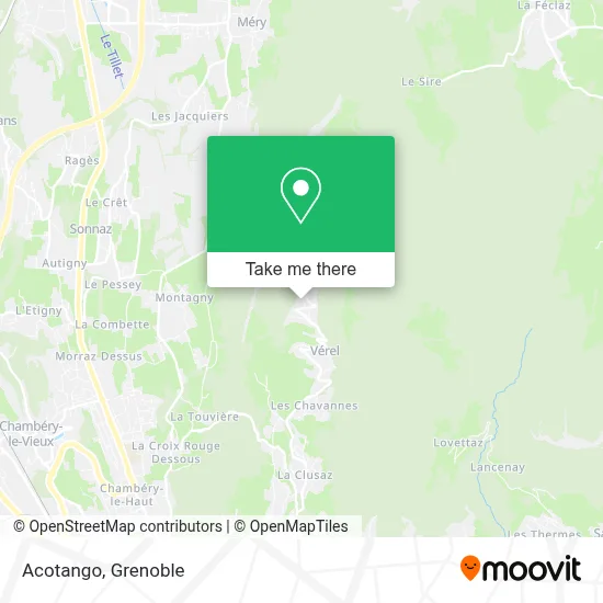 Acotango map
