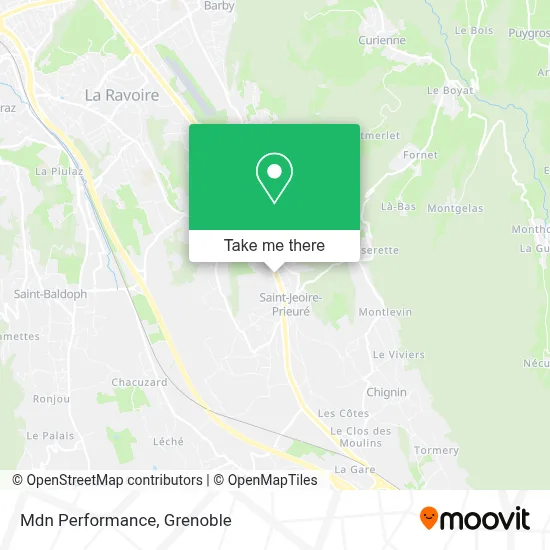 Mdn Performance map
