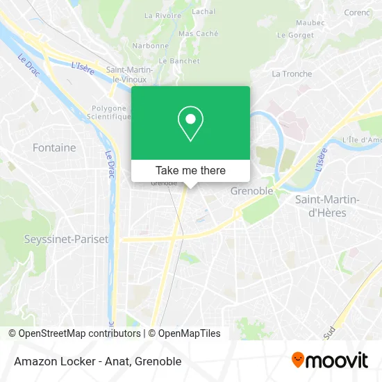 Amazon Locker - Anat map