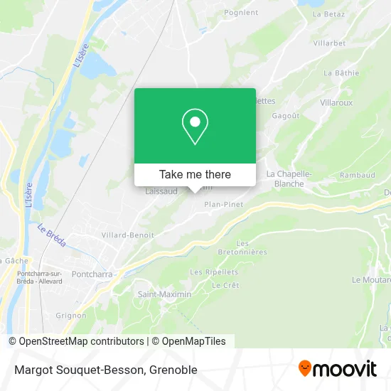 Margot Souquet-Besson map