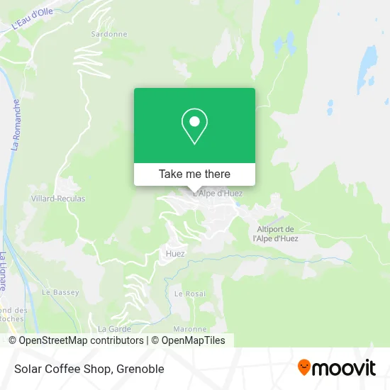 Solar Coffee Shop map