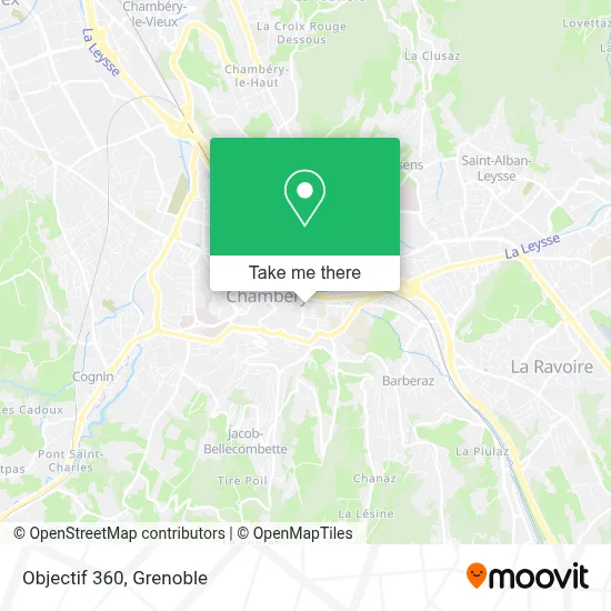 Objectif 360 map