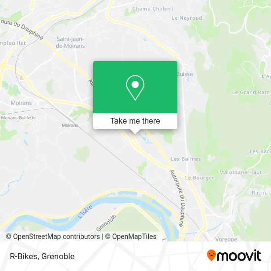 R-Bikes map