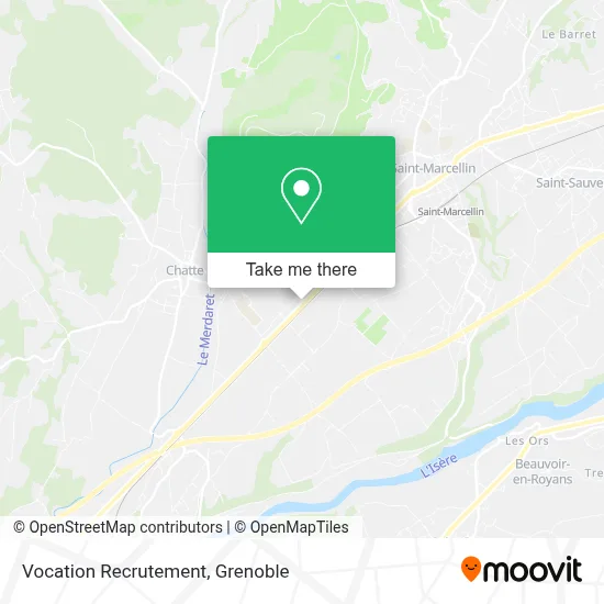 Vocation Recrutement map