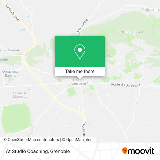 At Studio Coaching map