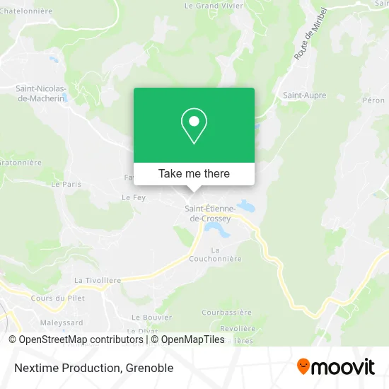 Nextime Production map