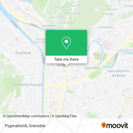 Pygmalion'A map