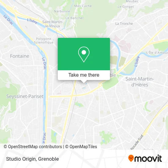 Studio Origin map