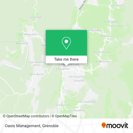 Oasis Management map