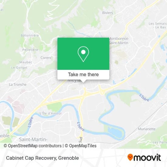 Cabinet Cap Recovery map