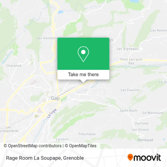 Rage Room La Soupape map