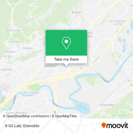 X-Gil Lab map