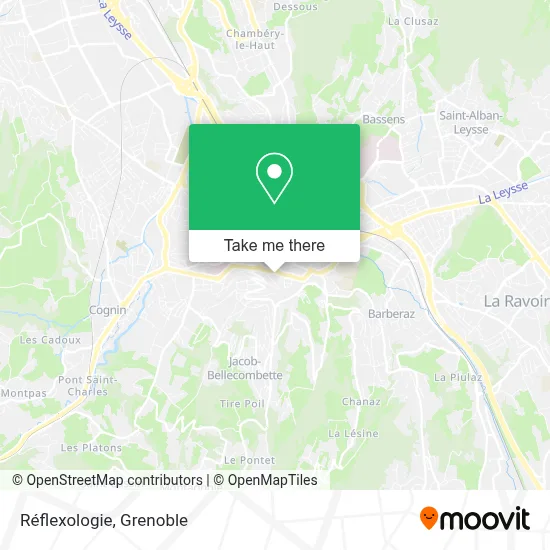 Réflexologie map