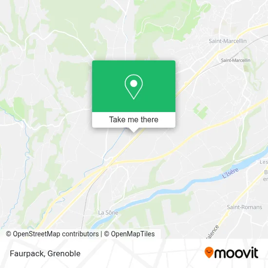 Faurpack map