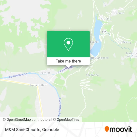M&M Sani-Chauffe map