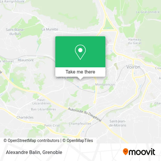 Alexandre Balin map