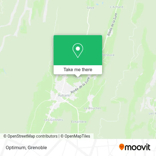Optimum map