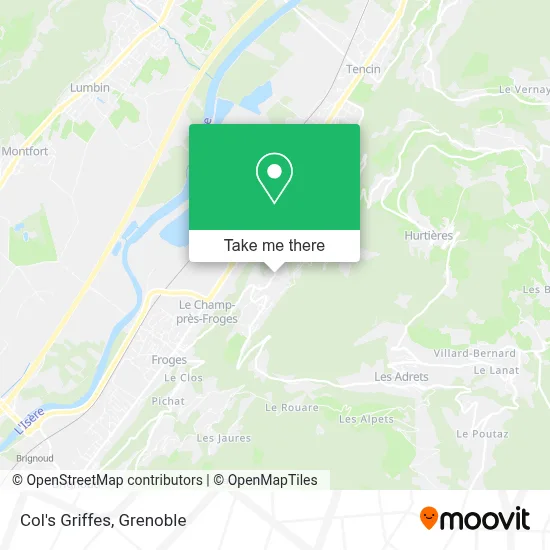 Col's Griffes map