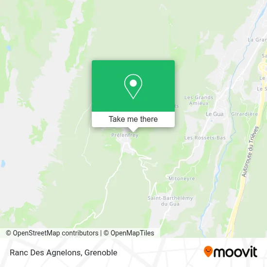 Ranc Des Agnelons map