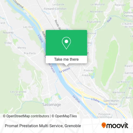 Promat Prestation Multi Service map
