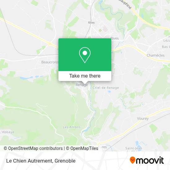 Le Chien Autrement map