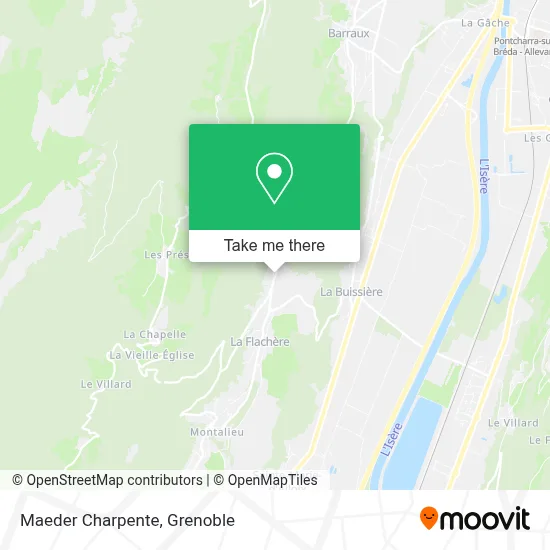 Maeder Charpente map