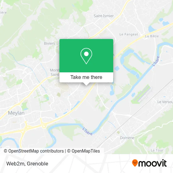 Web2m map