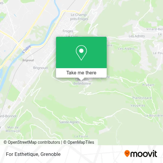 For Esthetique map