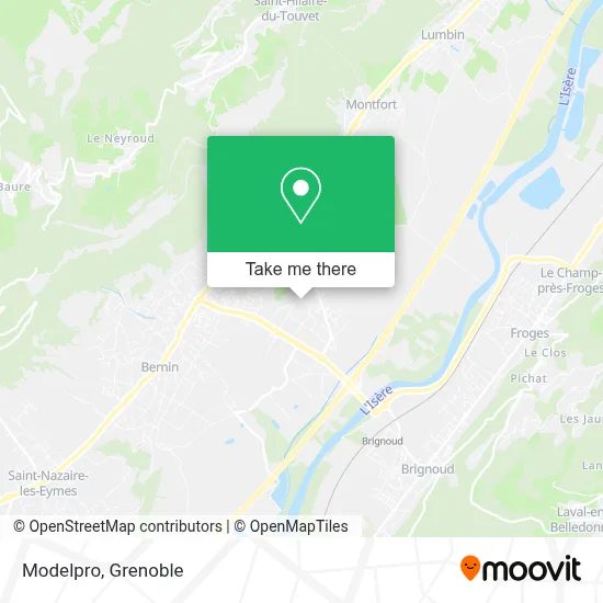 Modelpro map