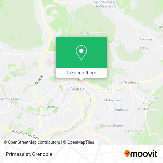 Primassist map