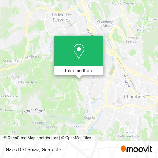 Gaec De Labiaz map