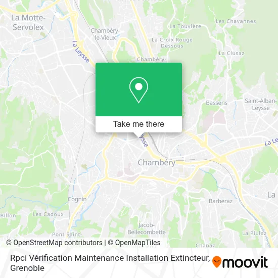 Rpci Vérification Maintenance Installation Extincteur map