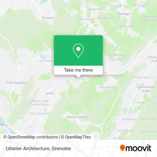 L'Atelier Architecture map