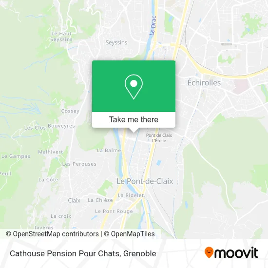 Cathouse Pension Pour Chats map
