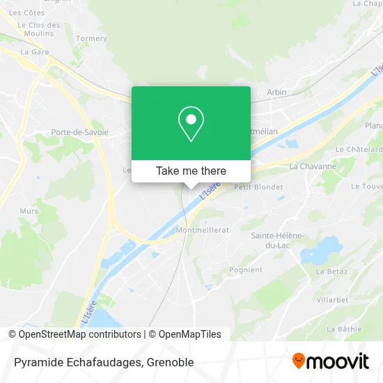 Pyramide Echafaudages map