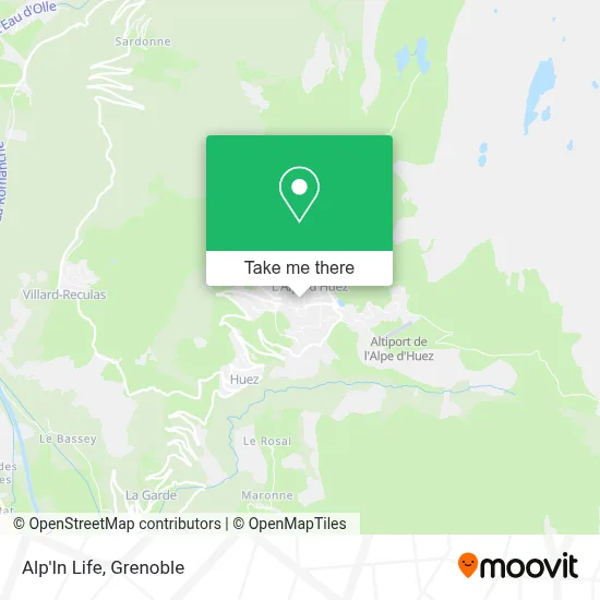 Alp'In Life map