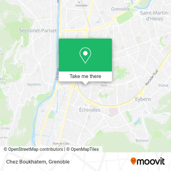 Chez Boukhatem map