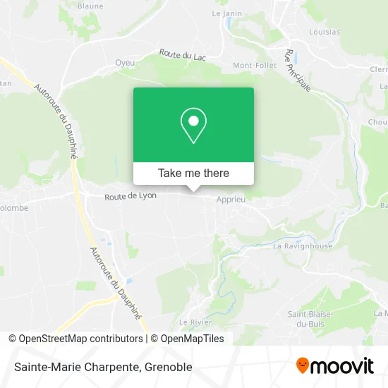 Sainte-Marie Charpente map