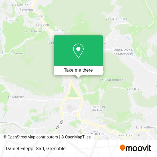 Daniel Fileppi Sarl map
