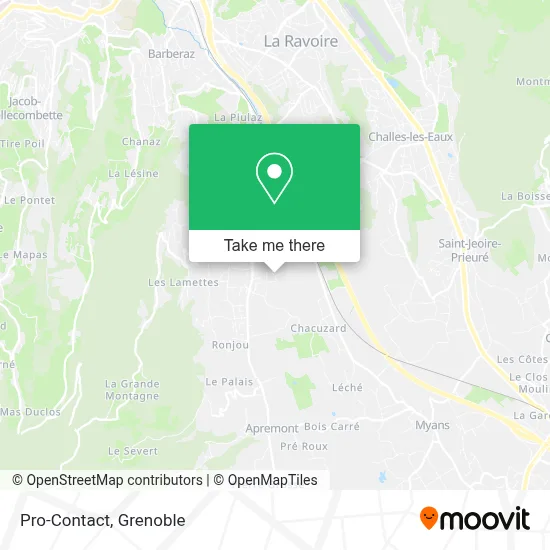 Pro-Contact map