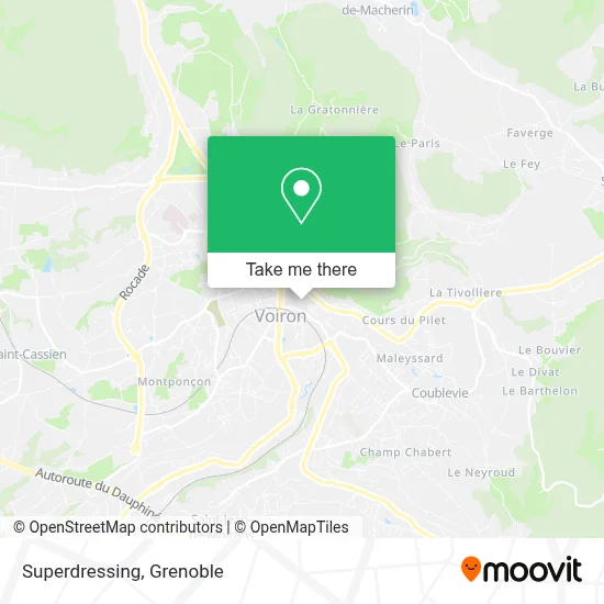 Superdressing map