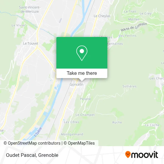 Oudet Pascal map