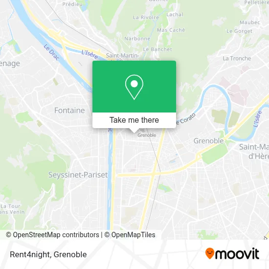 Rent4night map